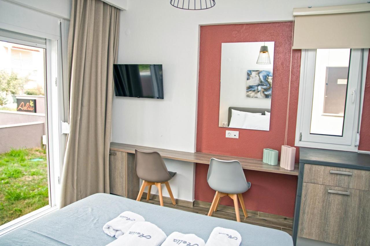 Aelia Luxury Apartments Nikíti Kültér fotó