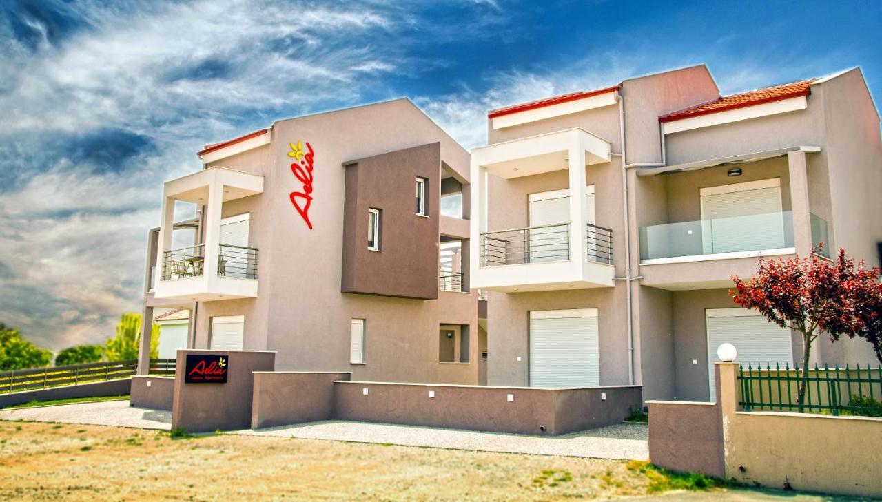 Aelia Luxury Apartments Nikíti Kültér fotó