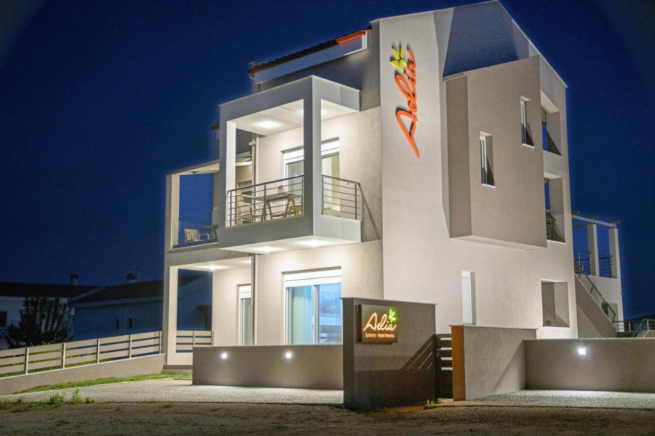 Aelia Luxury Apartments Nikíti Kültér fotó